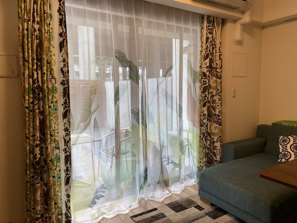 トロピカルなプリントレース