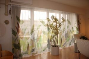 トロピカルなクリエーションバウマンのプリントレース