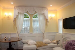 マイクロファイバーでスワッグバランス