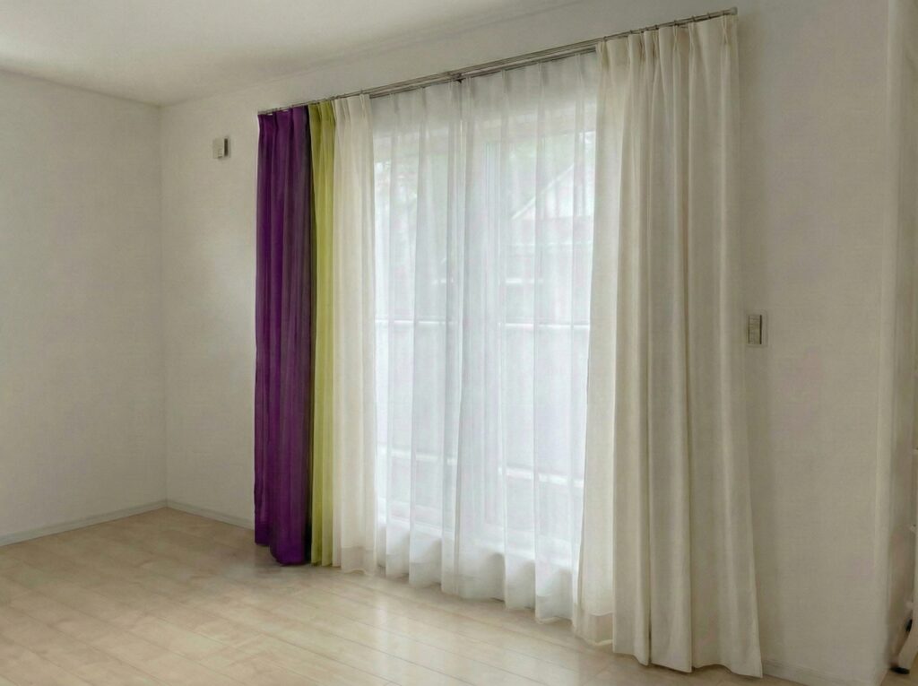 デジタルプリントのstudioEVN－グラデーションのオーダーカーテン