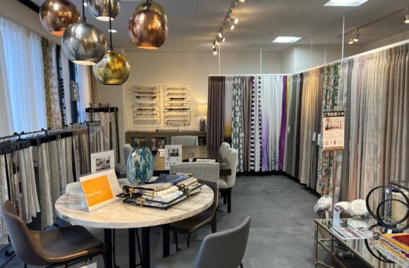 スタジオイーブンのカーテン